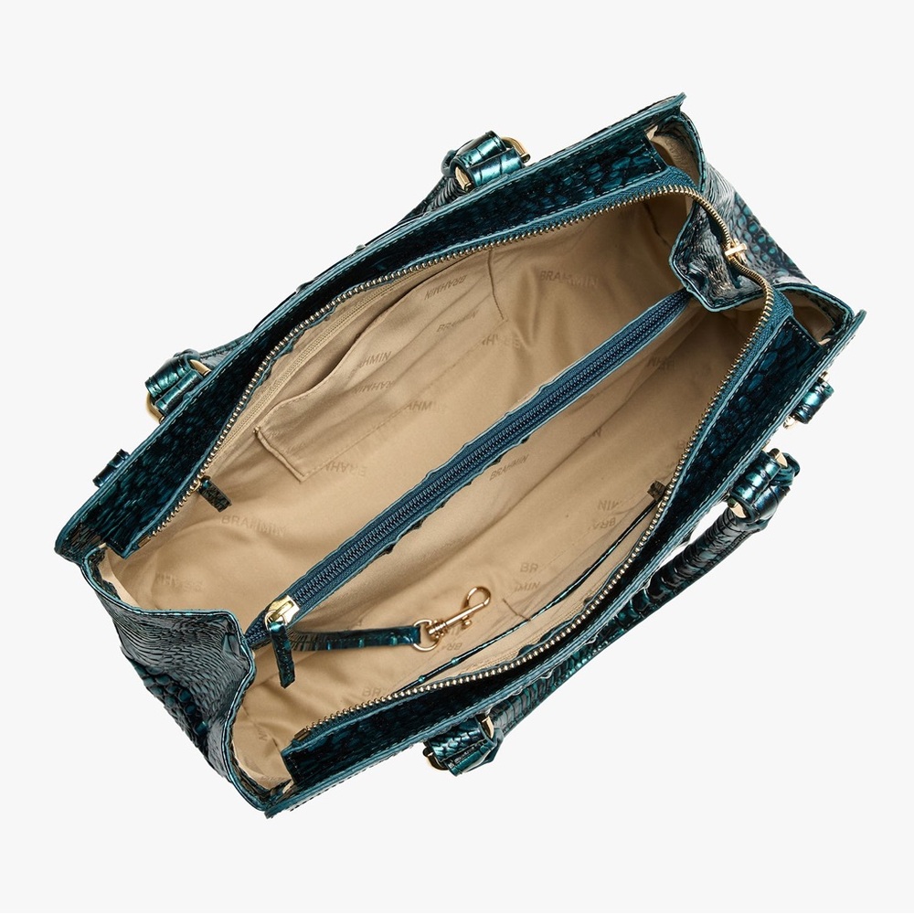 Brahmin small Finley blue patina - Picture 7 of 12